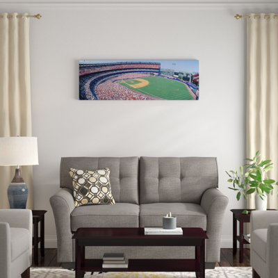 «aérienne view ii, stadium shea, chasse, Grands, new york city, new york, usa, reproduction de photo sur toile tendue