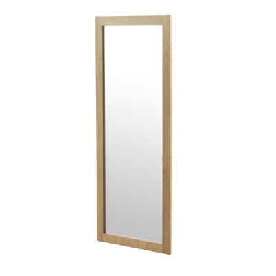 Gonzalez Wood Flat Mirror