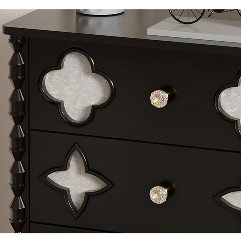 Stylish And Vintage French Style Accent Cabinet
