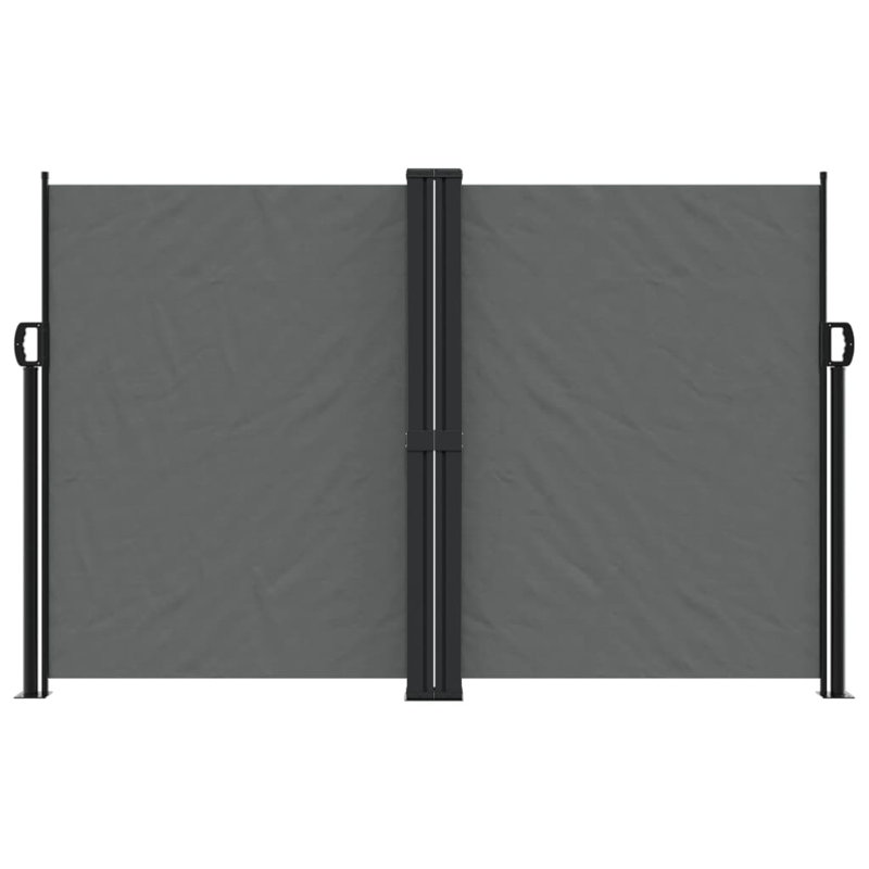 Auvent latéral rétractable Vidaxl anthracite, H 70,9 po x l 393,7 po, Anthracite