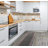 Geometric Synthetic Water Resistant Non-Skid Kitchen Mat