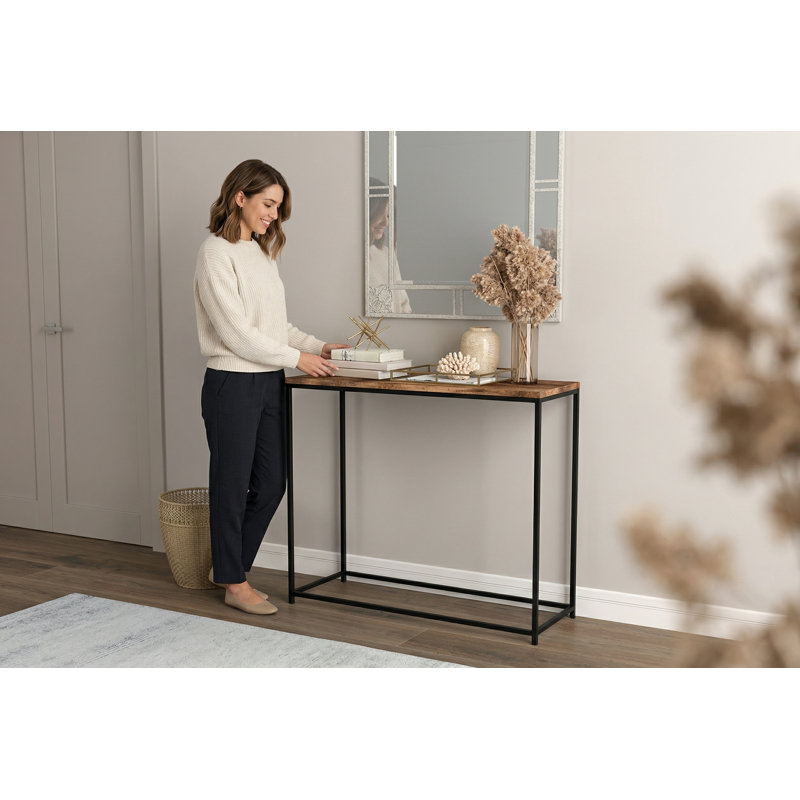 Console Girons, Brun, Noir