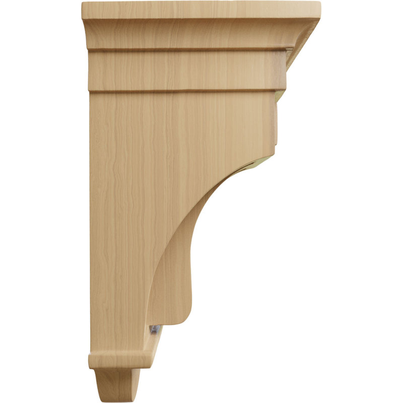 Corbeille cannelée surélevée l 6 6 po x P 6 1/2 po x H 12 po cerise (paquet de 4), Cerisier