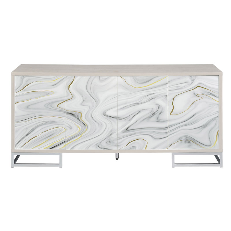 Armoire-console Panos avec grand espace de rangement, durable et élégant pour tout espace de vie