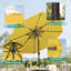 Parasol de patio 9 pi DEL, cadre de marché avec cadre en métal robuste à 8 nervures-1906660432
