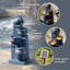 Weather Resistant Cascade Fountain with Light-131164960