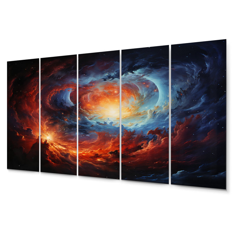 Modern Education Wall Decor on Metal