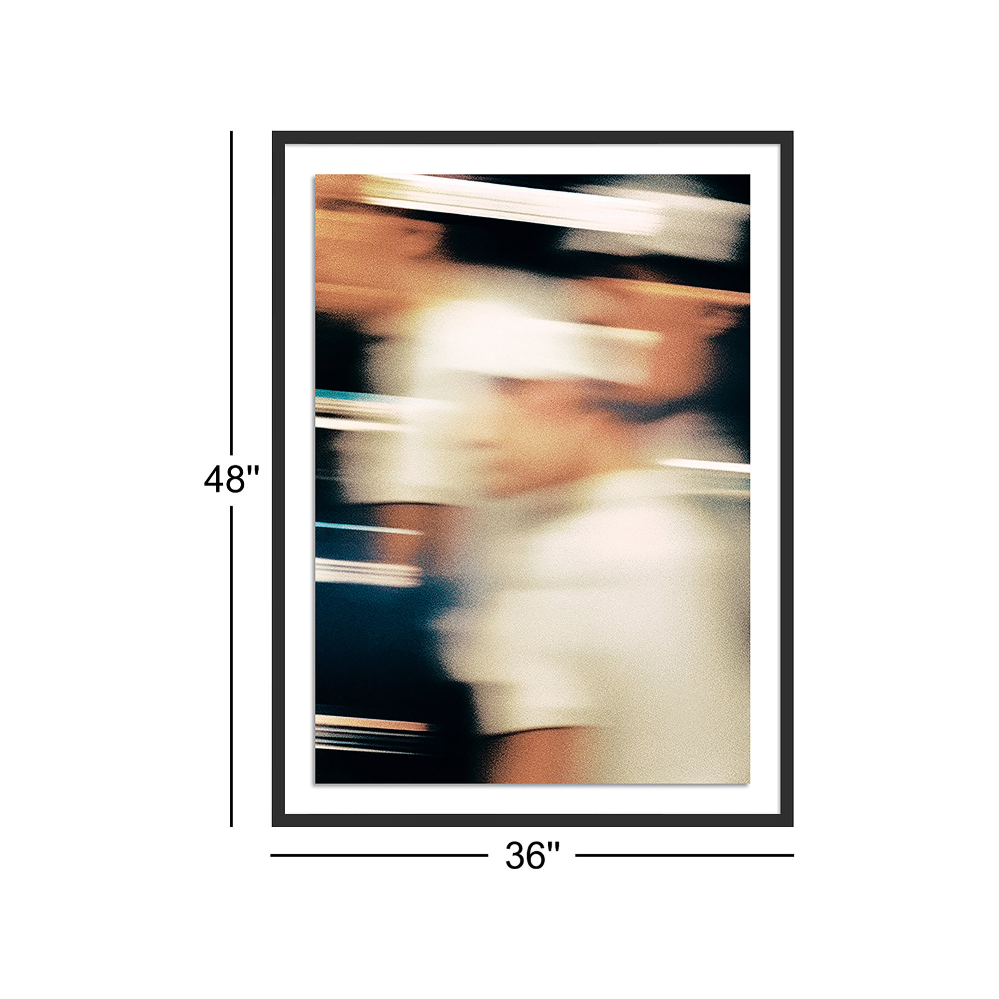 Marine I by Coup D'Esprit, Black Picture Framed, 48" H x 36" W x 2.5" D, Yes