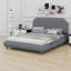 Lit plateforme tapissier, structure solide et design courbé élégant-865680642-865680653