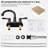 Centerset 2-handle Bathroom Faucet with Drain Assembly-45127785