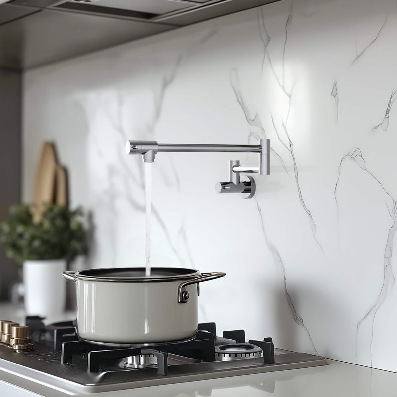 Robinet de cuisine, Chrome