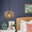 Mini-luminaire suspendu Yingst Bohemian Natural