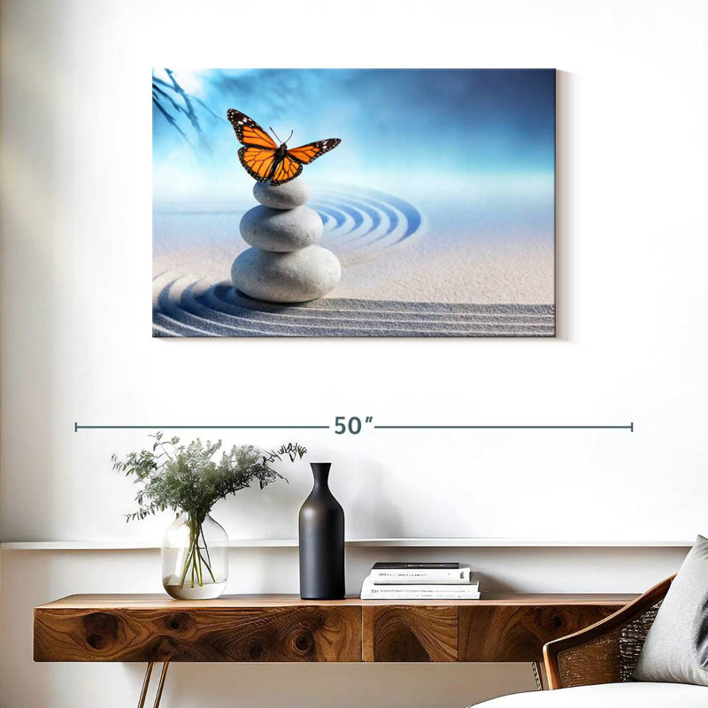 Butterfly Serenity, 24" H x 36" W