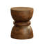 Table de bout 13,8 po en bois de manguier massif