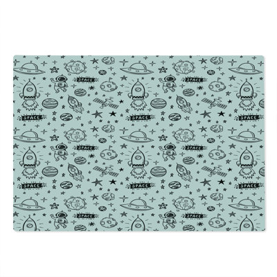 East Urban Home Glass Astronaut Cutting Board