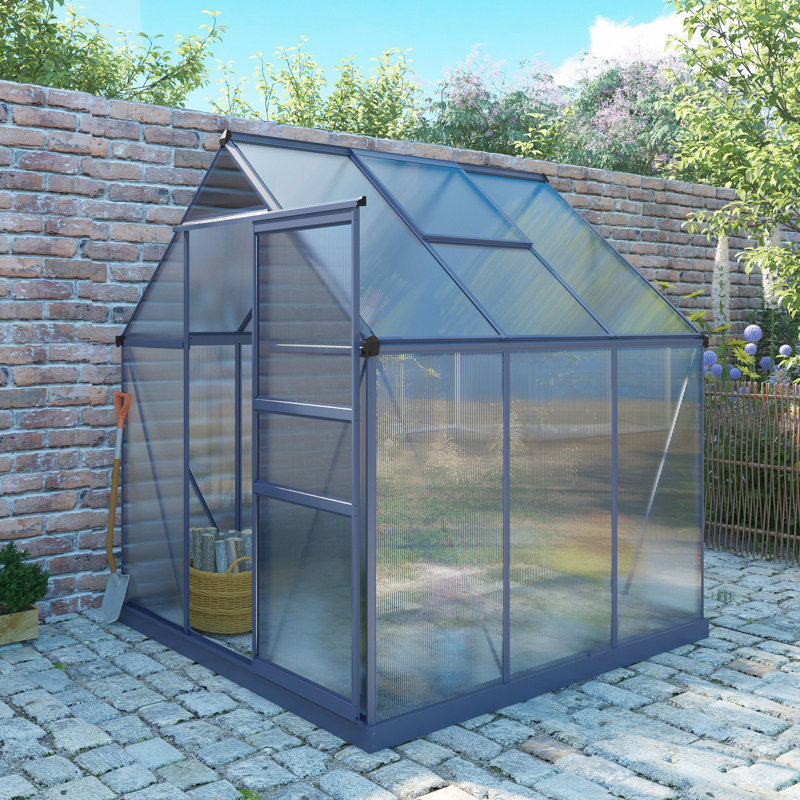 Dakota Fields Greenhouse Grey 6 X 6.1ft