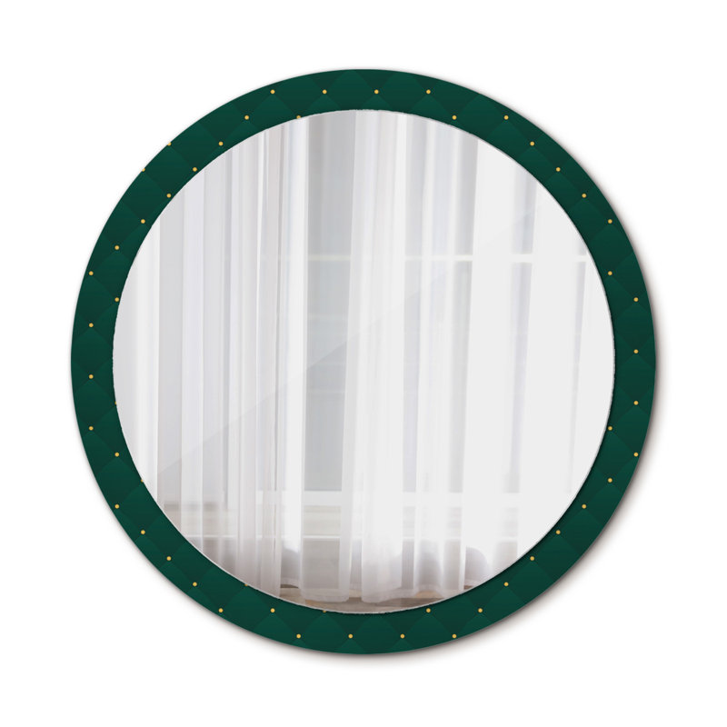 Huldar Glass Flat Wall Mirror