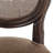 Farmhouse Solid Oak Frame Upholstered Dining Chair