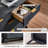 7-Drawer Storage Dresser With Fluted Design-1221626375