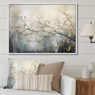 Tree Monochrome Ethereal Reverie I On Canvas Print