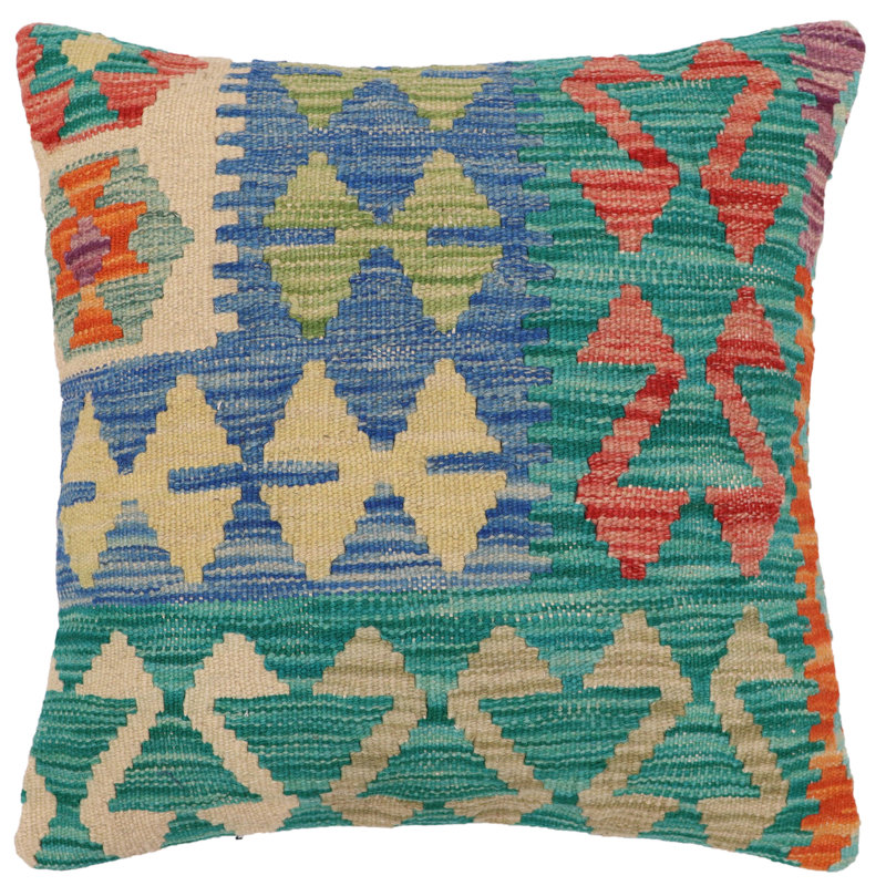 Housse et insert de coussin carré 100% laine