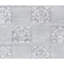 Tapis gris de haute qualité noué à la main-106951425