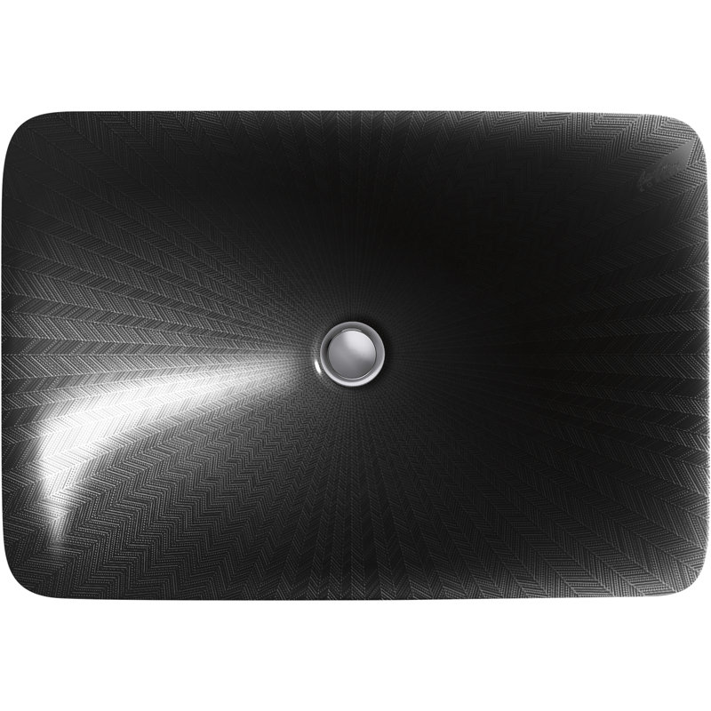 Sartorial Herringbone Carillon, ARTIST EDITIONS Rectangle Wading Pool Bathroom Sink, Black Black™
