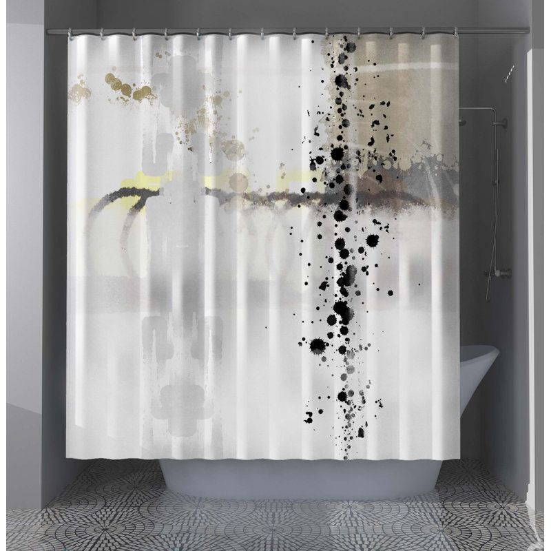 Abstract Shower Curtain