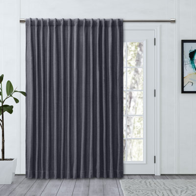 Waubun Chevron Light Filtering Curtain Panel