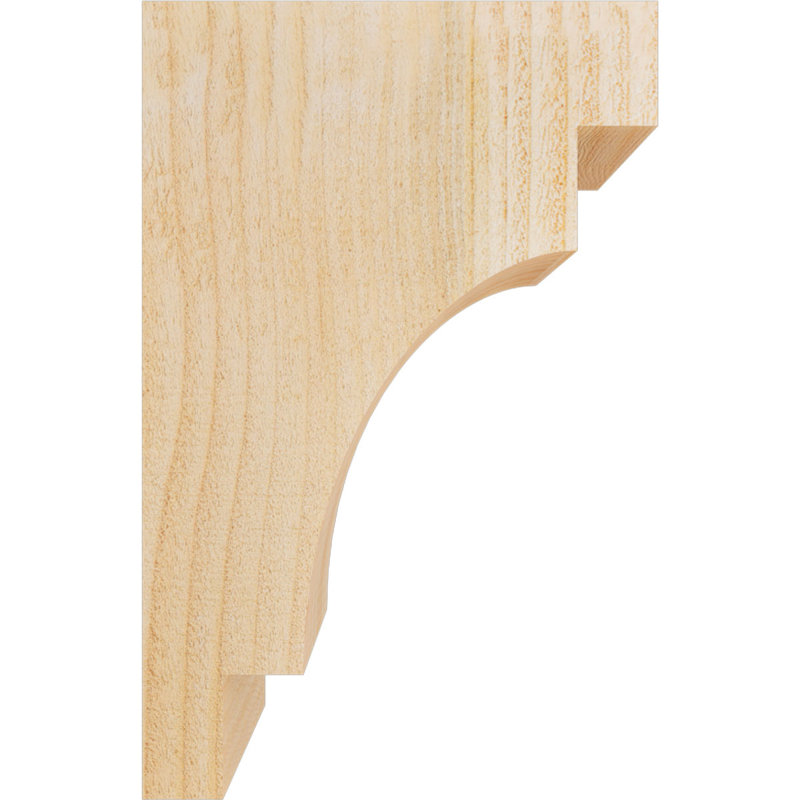 Corbeau méditerranéen, H 12 po x l 4 po x P 8 po, Sapin de Douglas, Sciage brut