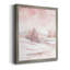 Toile encadrée de qualité supérieure Blush Winter - prête à être accrochée-2010279147-2010279145
