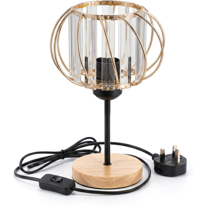 Wood Table Lamp