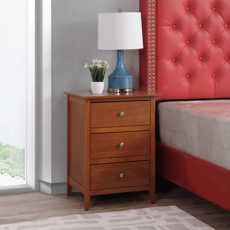 Timeless Oak Nightstand For Every Bedroom, Brown