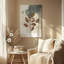 Feuilles harmoniques I sur toile tendue-1734923073