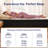 12" Queen Size Hybrid Mattress Medium Firm Memory Foam Mattress in a Box CertiPUR US-414619036-407395001