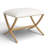 Galinda Iron and Rattan Accent Stool