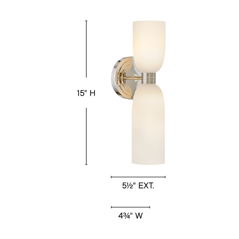 TALLULAH 2 - Light Dimmable Bath Sconce