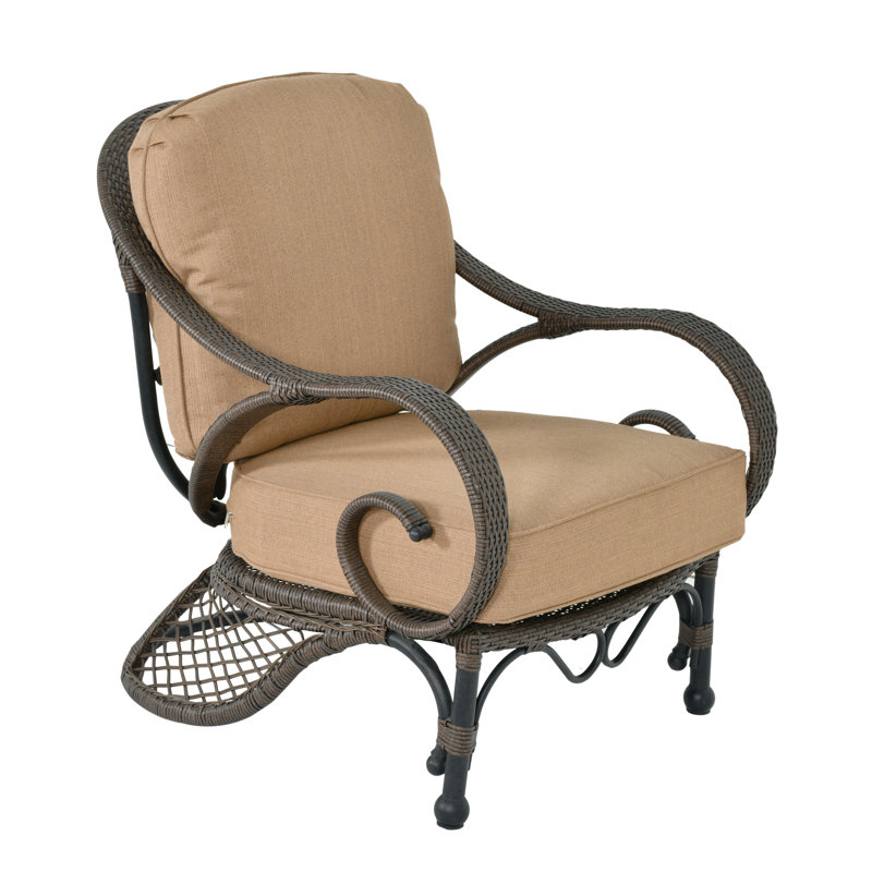 Chaise à assise profonde avec coussins Jared