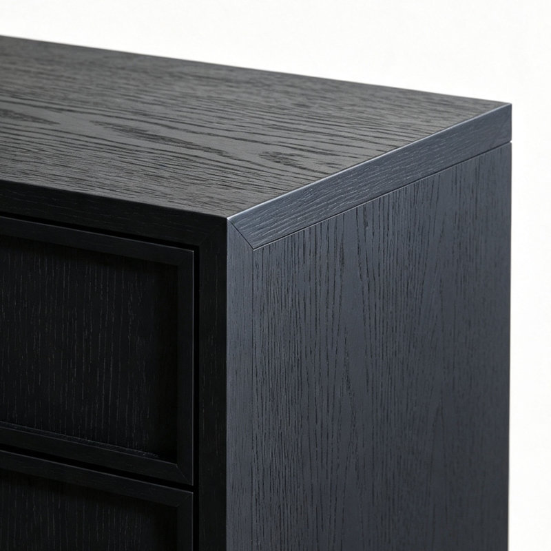 Armoire à chaussures rétro de style européen, H 40,16 po x l 59,06 po x P 13,78 po, Black