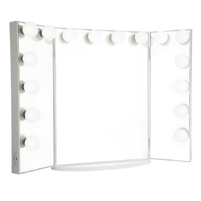 Miroir de salle de bain Hollywood Glow Pro