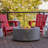 AEGEAN 36" Round Steel Propane or Natural Gas Fire Pit Table by Real Flame-83911009