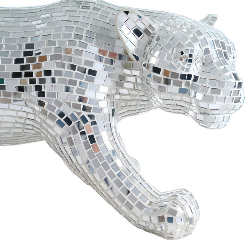 Table basse Panther Statue