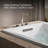 Underscore Rectangle 66-In X 36-In Heated Bubblemassage Air Bath With Bask, Reversible Drain-51704319