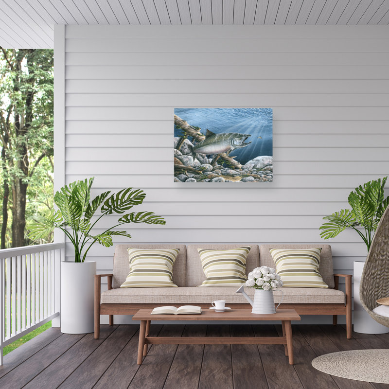 Dave Bartholet Tyee Outdoor  Canvas, 14" H x 19" W