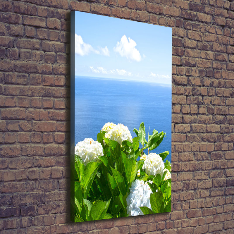 Hydrangea Sea - Wrapped Canvas Print