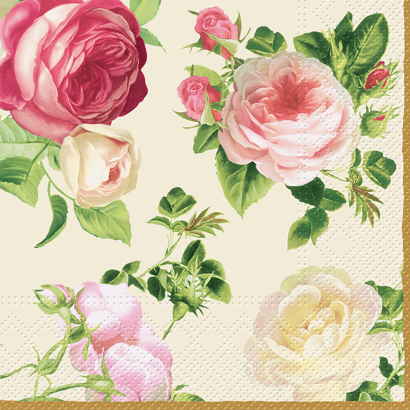 Serviettes jetables en papier Basic