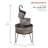 Isabelly Metal Floor Fountain