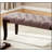 Linon Tufted Bench, Fabric