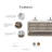 Constanta 72'' Double Bathroom Vanity with Marble Top-980936459