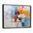 Black Floater Framed